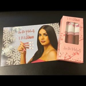 Les Do Makeup x LiveGlam lippies